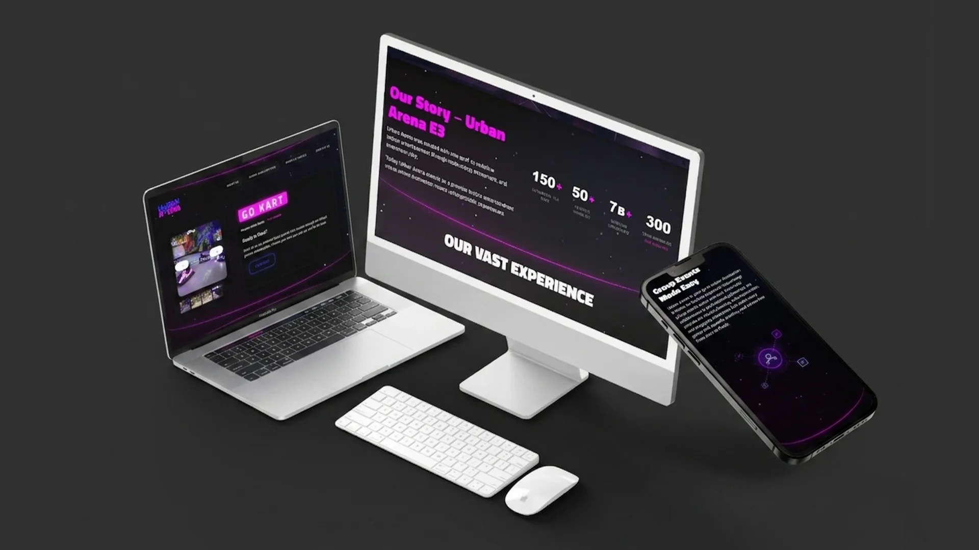 Urban Arena Website Showcase